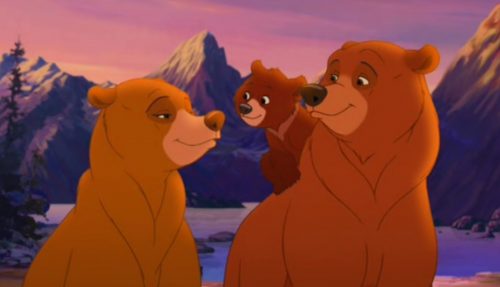 connection between tanana from brother bear and the witch from brave