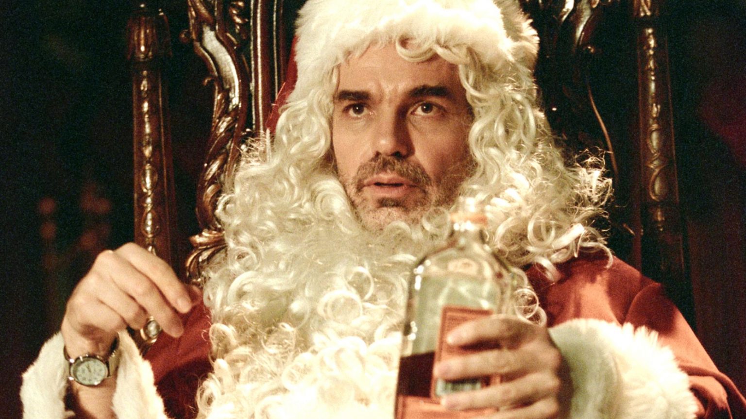 Bad Santa (2003 movie) trailer, release date, Billy Bob Thornton