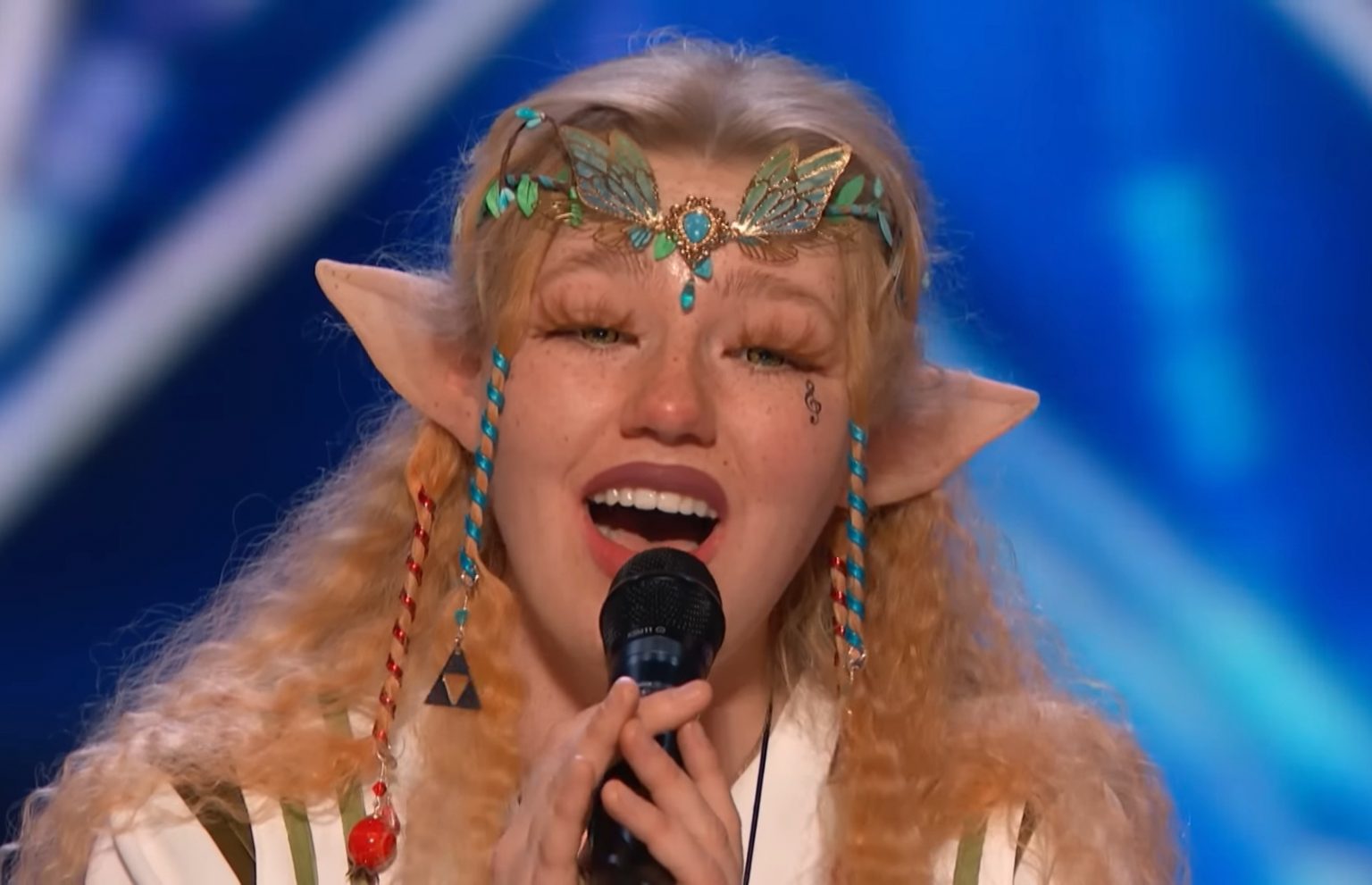 Freckled Zelda AGT 2022 Audition "Colors of the Wind" Pocahontas