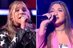 Rowan Grace, Jillian Jordyn The Voice 2022 Battles “Fingers Crossed” Lauren Spencer-Smith, Season 22