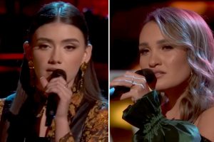 Gina Miles  Kala Banham The Voice 2023 Battles  Skinny Love  Bon Iver  Season 23