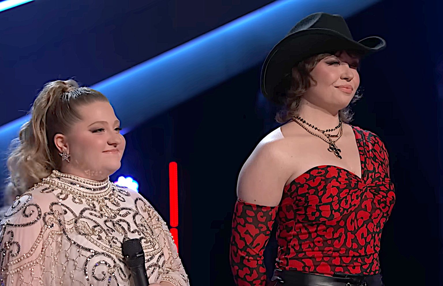 Jackie Romeo, Olivia Rubini The Voice 2024 Battles "Edge of Seventeen