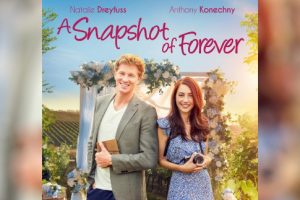 A Snapshot of Forever (2025 movie) Great American Family, trailer, release date, Natalie Drefuss, Anthony Konechny