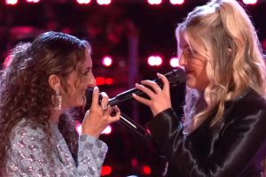 Angie Rey  Tatum Scott The Voice 2025 Battles  Girl  Maren Morris  Season 27