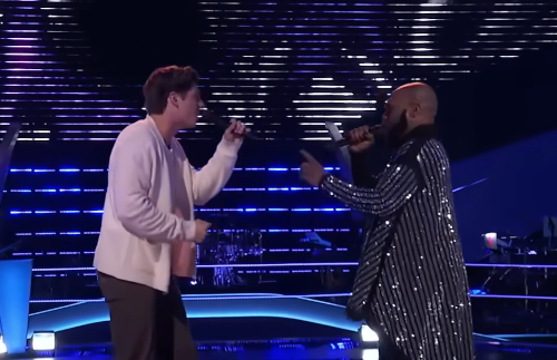 Britton Moore, Darius J. The Voice 2025 Battles 