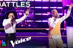 Divighn, Dimitrius Graham The Voice 2025 Battles “Leave the Door Open” Silk Sonic, Season 27