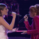 Iris Herrera, Simone Marijic The Voice 2025 Battles “Ceilings” Lizzy McAlpine, Season 27