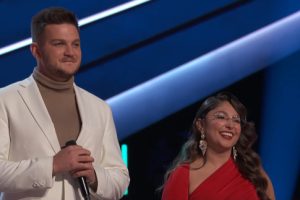 Lucia Flores-Wiseman, Hayden Grove The Voice 2025 Battles “My Funny Valentine” Frank Sinatra, Season 27