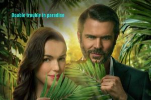 Mystery Island  Winner Takes All  2025 movie  Hallmark  trailer  release date  Elizabeth Henstridge  Charlie Weber  Kristin Booth